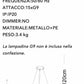 Lampadario a sospensione in metallo bronzo con 15 sfere sfera bianca attacco g9 B94