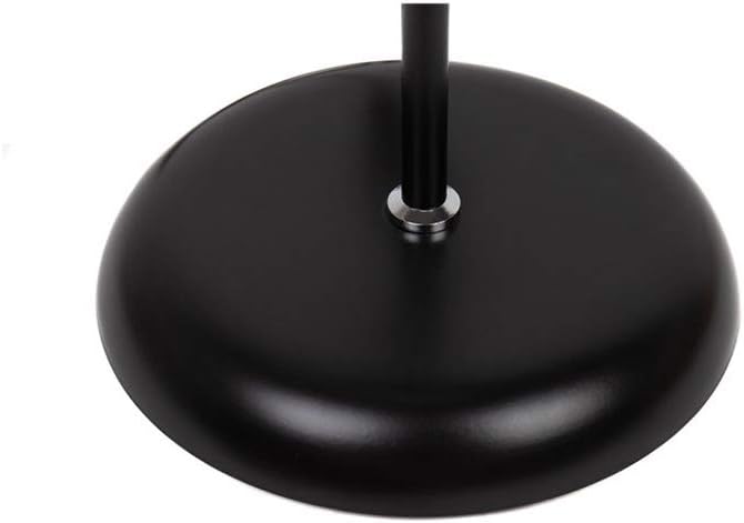 Lampada da Terra con Doppia Luce, Attacco E27 x2, Piantana Moderna in Metallo, Interruttore a Pedale, per Salotto Camera Studio D23