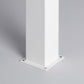 Lampione da Giardino 74cm IP44 per Esterno, Attacco E27, Palo Luce da Esterno in Alluminio, Lampada da Cortile/Viale/Terrazza – Nero/Bianco (Senza Lampadina) 740