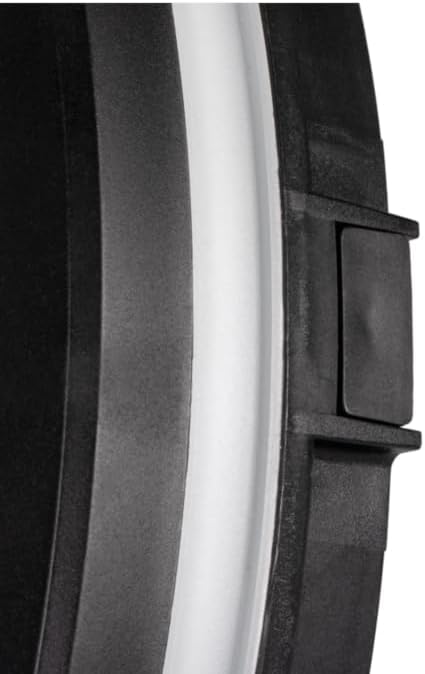 Plafoniera LED IP65 29W CCT 3000K-4000K-6500K Ø235mm, Lampada da Soffitto per Interno/Esterno, Ultra Luminosa 3940LM, Colore Nero/Bianco, ESS-02