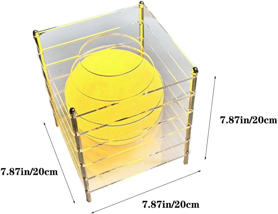 Lampada da Tavolo, Design Moderno in Resina, Attacco G9, 20×20 cm, Lampada Decorativa per Camera da Letto, Soggiorno e Studio (Lampadina non Inclusa) D07