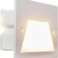 Segnapasso da Incasso LED 3W IP65 CCT-Switch – Lampada da Parete per Scale e Corridoi, Luce Selezionabile 3000K-6500K, Alluminio e Vetro, Impermeabile da Esterno e Interno ES49