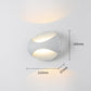TEKHOME Applique LED da Muro 6W Moderno Interno, Lampada da Parete con 3 Colori Selezionabili 3000K-6500K, Design Decorativo Bianco/Nero AQ15