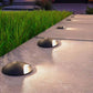 Lampada Segnapasso da Incasso a Terra LED 1W per Esterno, Luci da Pavimento Per Vialetto Giardino, Corpo Nero Alluminio, 3000K/4000K – Illuminazione da Esterno-321
