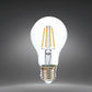 Lampadine LED E27 A60 8W, Confezione da 5 Pezzi, 880LM, 2700K/4000K/6500K, Lampadine in Vetro Trasparente, Luce a 360°, Basso Consumo Energetico, Non Dimmerabili, Modello A60-T8
