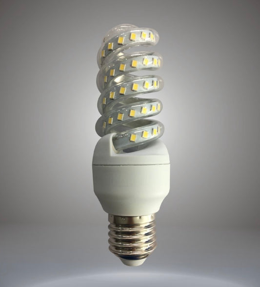 Lampadine LED E27 13W, Confezione da 10 Pezzi, 1300LM, 6500K Bianco Freddo, Lampadina LED a Spirale, CRI>80, Illuminazione 360°, Risparmio Energetico, Modello E27-S-13WF