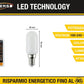 Lampadine LED E14 5W 500LM, 10 Pezzi, 4000K Luce Naturale, Tubolari Ø25x76mm, 180-240V 50/60Hz, E14-04