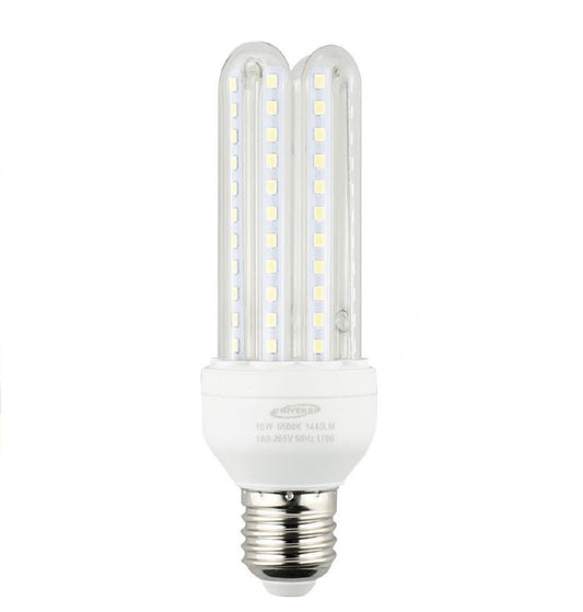 Lampadine LED E27 16W, Confezione da 6 Pezzi, 1440LM, 4000K Luce Naturale, Lampadina LED a Mais, Fascio Luminoso 360°, CRI>80, Basso Consumo Energetico, Non Dimmerabile, Modello 4U-02TN