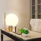 Lampada da Tavolo Moderna in Bronzo – 1xG9, Metallo e Vetro, Design Elegante, Uso Interno D34