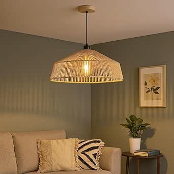 TEKHOME Lampadario a Sospensione in Stile Boho 50cm LP-48