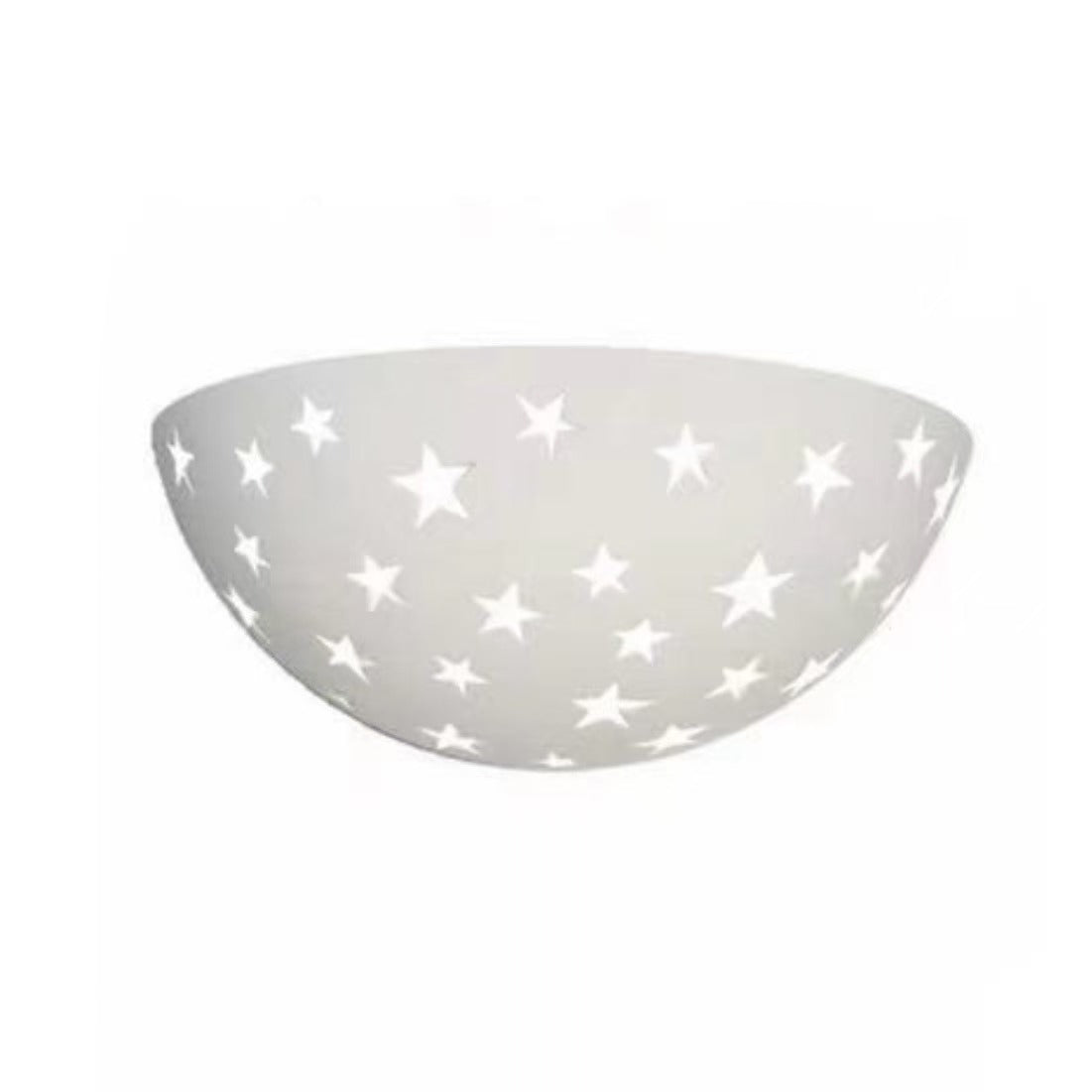 TEKHONE Applique in Gesso da Parete Moderna, Luce Indiretta Decorativa, Verniciabile, Attacco R7S, Bianco per Soggiorno Camera da Letto Corridoio – GS-E61