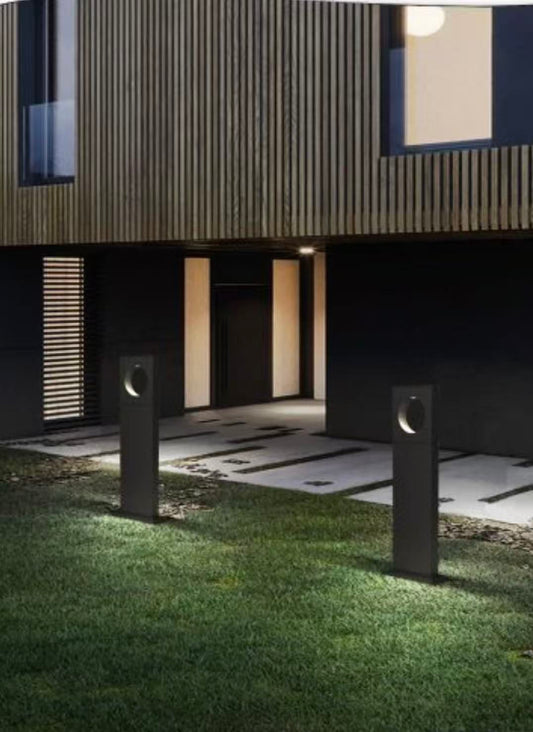 Lampada da Giardino LED 12W IP65 in Alluminio, Paletto da Esterno per Vialetti e Cortili, Luce Bianco Caldo/Naturale/Freddo – ES60