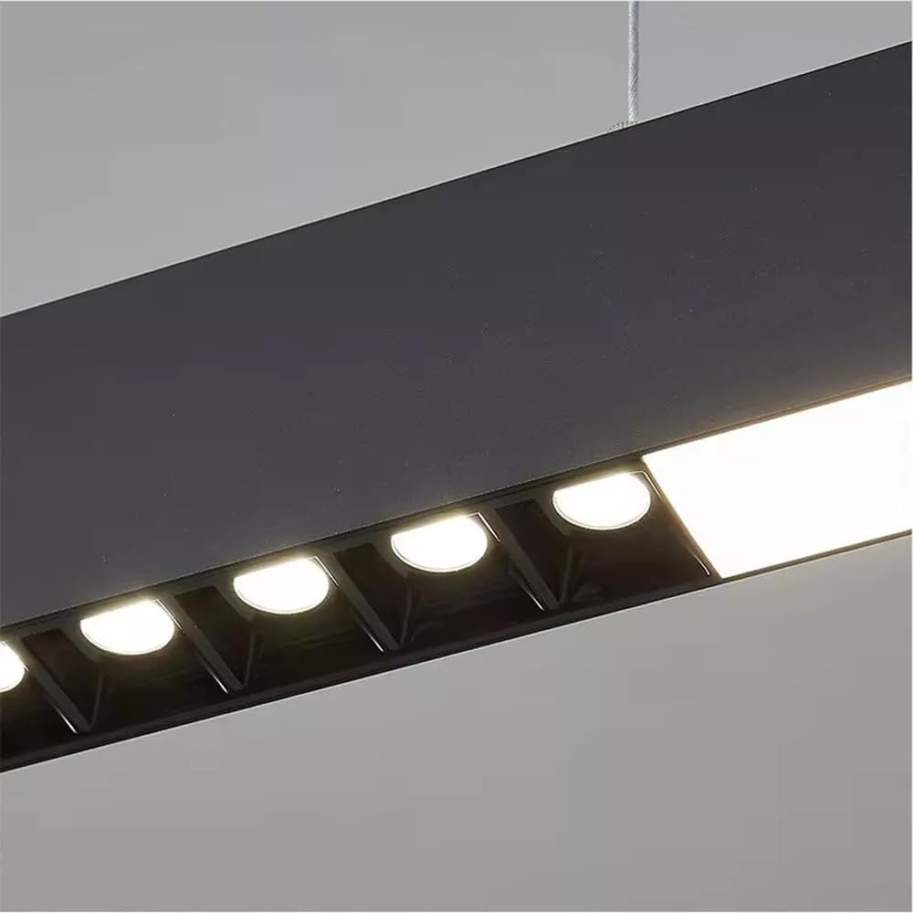TEKHOME Lampadario led 3 colore della luce lampada a sospensione lineare 42 w A70-N3C