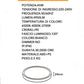TEKHOME Plafoniera LED Soffitto 36/45W,3colore 3600/4950LM IP40 Impermeabile Rotonda Ø48/60CM Lampadario LED Moderna Luce Soffitto per Cameretta, Cucina, Soggiorno, Balcone -LV
