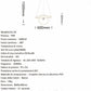 LAMPADARIO DA SOFFITO-70W-3000/4000K A52
