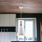Lampadario da soffitto a sospensione con attacco E27 (lampadina non inclusa) moderno industriale a forma di cono A94