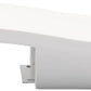 Applique da Parete in Gesso Bianco E14 Design Moderno Verniciabile per Interni GS-E86