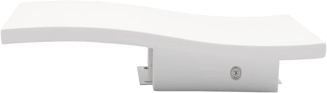 Applique da Parete in Gesso Bianco E14 Design Moderno Verniciabile per Interni GS-E86