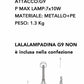Lampadario a sospensione 7 sfere g9 sfera color bianco bronzo LP-84-7