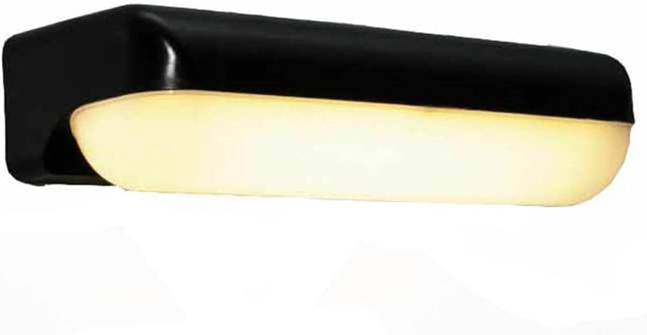 Applique da Esterno LED 12W IP65 – Lampada da Parete Moderna Impermeabile, Luce Diffusa a 180°, Alluminio + ABS, Ideale per Facciata, Balcone e Giardino ES63