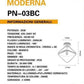 TEKHOME Lampadario led moderno 25 watt forma rombo plafoniera lampada da soffitto luce 3000K/4000K/ 6500K 2000Lm PN-03