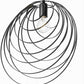 Lampadario A Sospensione Nero E27 Lampada Geometrica da Soffitto Decorativa B86