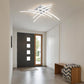 Plafoniera LED Moderna 38W Dimmerabile, Luce CCT 3000K-4000K-6500K, Lampada da Soffitto per Soggiorno Camera Cucina, Metallo Alluminio – PN-36B3C