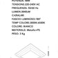 Plafoniera LED Moderna Quadrata 48W CCT 3000K-6500K, Luce Soffitto Bianco, Alta Luminosità 3840LM, Design Decorativo per Soggiorno Camera Cucina – C61-3C