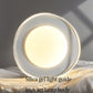 Plafoniera LED 48W Moderna Ø50 cm con Telecomando, 3 Colori CCT 3000K/4000K/6500K, 2880LM, Lampada da Soffitto per Soggiorno Camera Cucina, Design Elegante Bianco C64