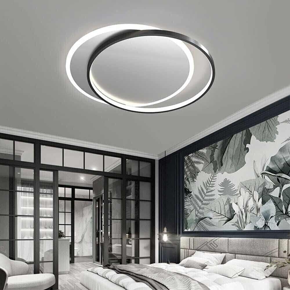 TEKHOME Plafoniera led 36w luce bianca calda naturale lampada tonda da soffitto risparmio energetico design moderno - ideale per soggiorno cucina camera da letto. C58