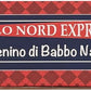 Polo Nord Express Trenino di Babbo Natale con Luci e Suoni | Locomotiva Natalizia Classica con Slitta di Babbo Natale, Binari, Effetti Luminosi e Sonori, 20 Pezzi, Giocattolo Natalizio 107005