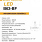 Lampadario a Sospensione LED 3 Cerchi 45watt B63