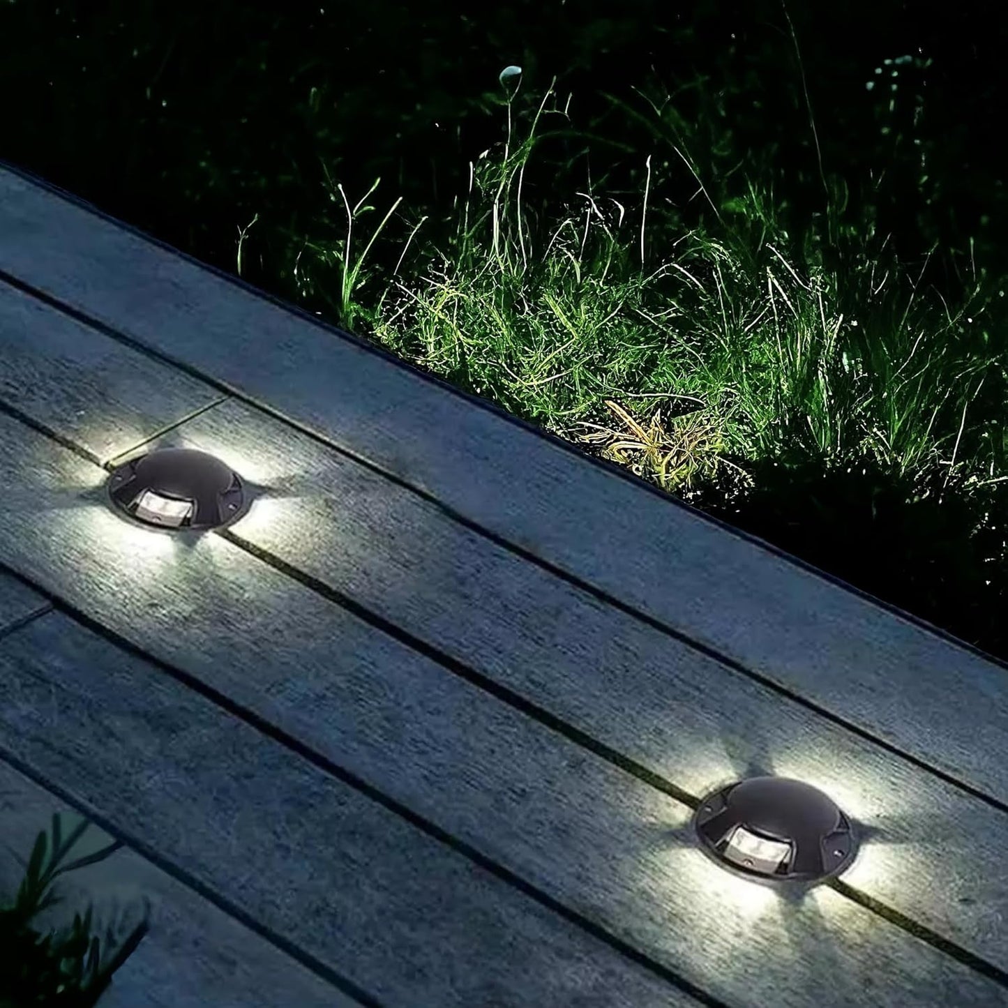 Faretto da Incasso da Terra LED IP67 1W per Esterno, Corpo Nero, Ultra Resistente, Illuminazione per Giardino, Scale, Percorsi – 360° Fascio Luminoso-324
