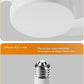 Ventilatore da Soffitto con Luce LED 22W E27 – Plafoniera con Ventola Silenziosa, 3 Colori di Luce 3000K/4000K/6500K, Telecomando, Memoria, per Camera da Letto e Soggiorno MNL012
