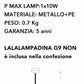 Lampadario Moderno con Attacco G9 - Sospensione Elegante per Interni - Design Minimalista - Ideale per Cucina, Sala da Pranzo, Camera A33