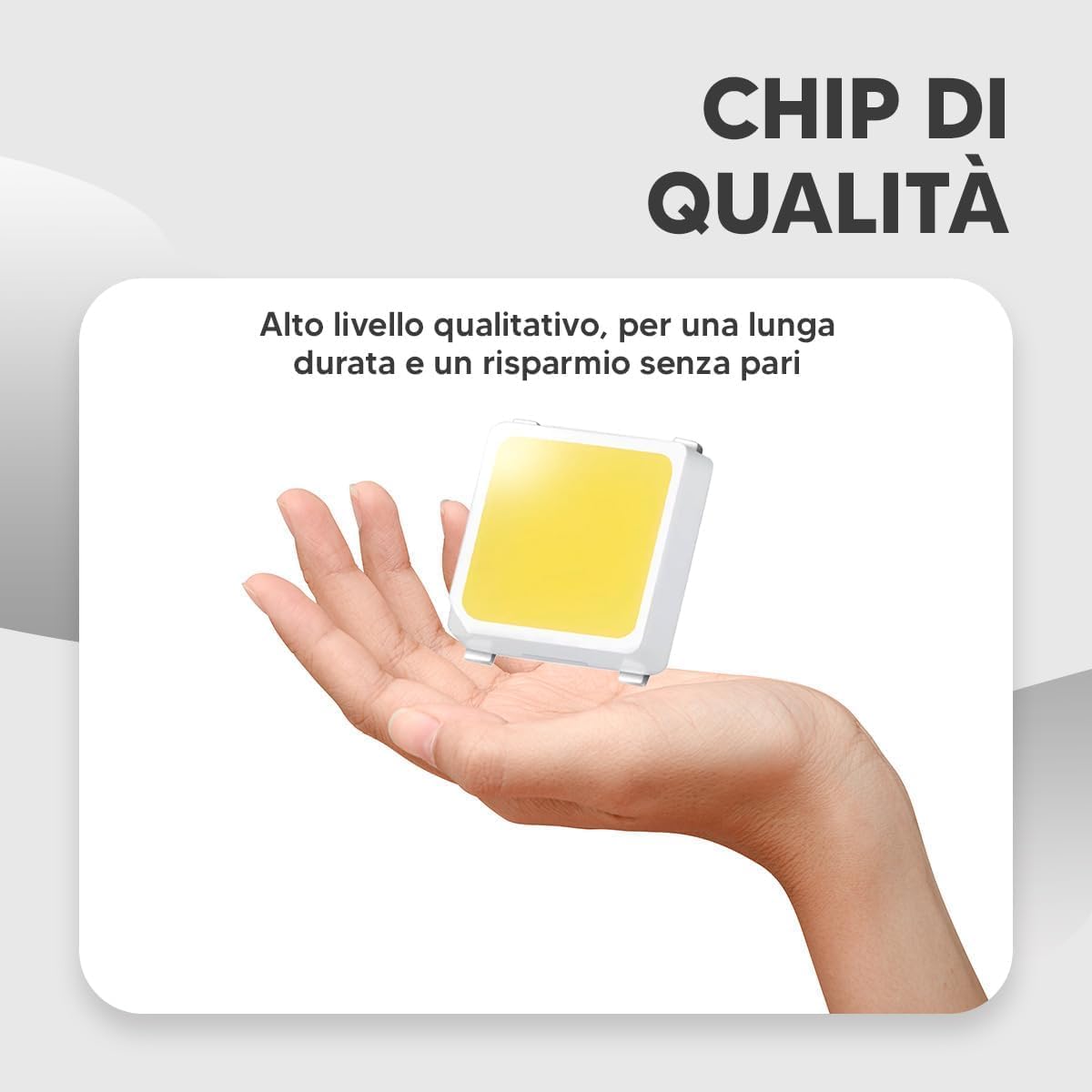 Applique LED da Muro 10W Moderna, Lampada da Parete Bianca Slim Rettangolare, 3000K-6500K, Illuminazione da Interno per Camera da Letto, Corridoio, Soggiorno E26-3C