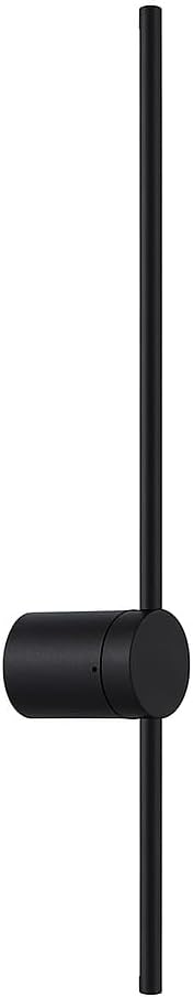 Applique LED 12W CCT 3000K-4000K-6500K, Lampada da Parete Moderna Interno, Luce Calda Naturale Fredda, IP20, Nero/Bianco AQ22