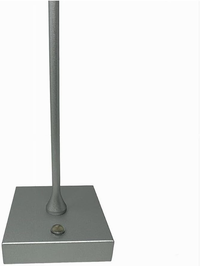 Lampada da Tavolo Ricaricabile LED  – Senza Fili, 3 Temperature di Colore, Dimmerabile Touch, USB, Moderna per Ristorante, Camera, Comodino D27-3C