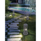 Lampada da Giardino LED IP65 12W 600LM | Paletto Luminoso per Esterno in Alluminio | Luce Calda/Naturale/Fredda | Grigio – Serie ES59