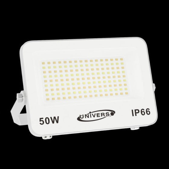 Faro LED Esterno CCT IP66 – 10W/20W/30W/50W/100W/200W – Selettore 3000K-4000K-6500K – Faretto LED da Esterno in Alluminio, Bianco o Grigio FT01