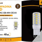 Lampadine LED G9 4W 480LM 10 Pezzi 220-240V SPARAC-G9-4W-CE3