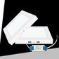 Pannello LED Quadrato da Soffitto 12W 1200LM, 3 Temperature Colore Selezionabili 3000K 4000K 6500K, Plafoniera LED 170x170mm, Altezza 35mm, Fascio 120°, CRI≥80, IP20, 1 Pezzo, P-170B-Q3C