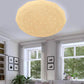 TEKHOME Plafoniera da soffitto forma diamante scocca a puntini trasparente da 18 24 e 36 watt con tecnologia CCT tre colorazione di luce con switch C02