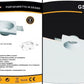 Portafaretto in Gesso da Incasso GU10 Verniciabile – Faretto da Soffitto Quadrato 100×100 mm, Compatibile LED, Per Cartongesso GS-22