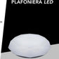 TEKHOME Plafoniera da soffitto forma diamante scocca a puntini trasparente da 18 24 e 36 watt con tecnologia CCT tre colorazione di luce con switch C02