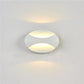 TEKHOME Applique LED da Muro 6W Moderno Interno, Lampada da Parete con 3 Colori Selezionabili 3000K-6500K, Design Decorativo Bianco/Nero AQ15
