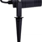 Faretto da Giardino con Picchetto GU10, IP65 Impermeabile, Orientabile, Corpo in Alluminio, Spot da Esterno per Giardino/Siepi/Vialetti – Attacco GU10 (Lampadina Non Inclusa) 837WA-B80-G