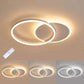 TEKHOME Lampada da Soffitto LED Rotonda 37W, 2960LM, 3 Temperature di Colore Selezionabili, CRI≥80, IP20, Moderna, per Camera, Cucina, Corridoio, Bianco C32-3C