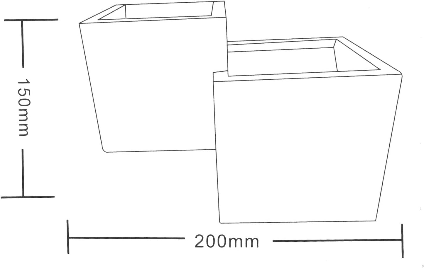 TEKHONE Applique da Parete in Gesso Bianco 2xG9 | Lampada da Muro Moderna Verniciabile | Illuminazione Decorativa per Soggiorno Camera Corridoio – GS-E74