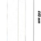 Lampione da Giardino Esterno IP44 con Attacco E27, Palo Luce da Esterno in Alluminio, Colonna Luminosa per Giardino, Vialetto, Terrazza – 440mm-B440